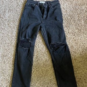 Black Abercrombie Jeans